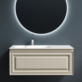 Подвесная тумба под раковину Sancos Very VR100LCE левая 100см Beige Soft